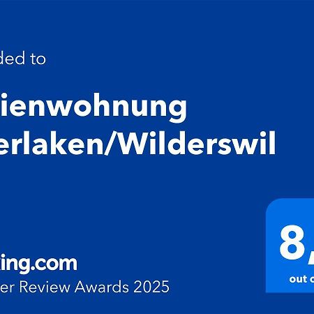 Ferienwohnung Interlaken/ويلدرسويل المظهر الخارجي الصورة